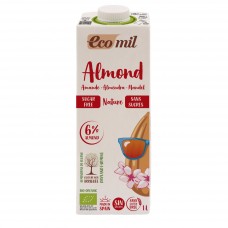 Ecomil BIO bezglutēna mandeļu dzēriens bez cukura, 1l